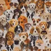 SCHÖNER LEBEN. Kissenhülle Hunde Welpen braun weiß schwarz Produktbild-Vorschau 3