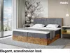 MEBLINI Boxspringbett mit Bettkasten - Gepolstert Produktbild-Vorschau 3