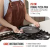 Victoria 31800 Griglia in ghisa per pizza, padella 25cm con Anteprima dell’immagine prodotto 5