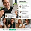 Collage, die die FINDME Slim BLE Tracking Card und ihre Verpackung zeigt, mit mehreren Personen, die das Produkt halten Produktbild-Vorschau