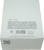 The image shows the side and bottom of a white product box with text and logos printed on it. Voir les images du produit