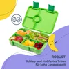 schmatzfatz Brotdose Kinder mit Fächern, BPA Frei Lunchbox Produktbild-Vorschau 6