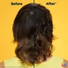 A split image showing a person's hair before and after using a hair product. Podgląd zdjęcia produktu