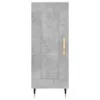 The Living Store Sideboard Betongrau 34,5x34x90 cm Produktbild-Vorschau 5