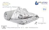 Babydecke für babys Baumwolle, 75x100, Lichtung mit Grauer Produktbild-Vorschau 2