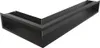 Griglia di ventilazione LUFT angolo destro 40x80x12 nero Anteprima dell’immagine prodotto 1