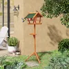 HOMCOM Mangeoire pour oiseaux sauvages sur Pied Abris à Voir les images du produit 7