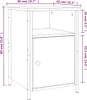 vidaXL Nachttisch Sonoma-Eiche 40x42x60 cm Holzwerkstoff Produktbild-Vorschau 7