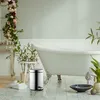 Relaxdays Kosmetikeimer, 3 Liter, glänzender Edelstahl, Produktbild-Vorschau 6