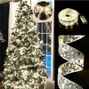 Weihnachtsband Deko Lichterkette 10M 100 LED Glänzende Produktbild-Vorschau 1