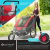 KESSER® Kinderanhänger Fahrradanhänger 360° Drehbar mit Produktbild-Vorschau 6