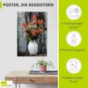 ARTland Poster Krug mit Mohnblumen Größe: 80x120 cm Produktbild-Vorschau 2