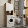 Waschmaschinenumbauschrank FIN Artisan Eiche, Weiß 64 cm 2 Produktbild-Vorschau 3