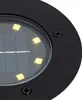 6er Set Bodenstrahler Schwarz inkl  LED IP65 Solar Terry Produktbild-Vorschau 5