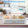 Elektrischer Speisenwärmer, 3 Tabletts, 9 l, 450 W, Produktbild-Vorschau 4