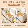 Flieks Polsterbett 90x190cm mit Ausziehbett, Kinderbett Produktbild-Vorschau 6