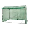 A green greenhouse structure on a white background. Anteprima dell’immagine prodotto