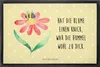 Mr. & Mrs. Panda Fußabstreifer Hummel Blume 40 x 60 cm - Produktbild-Vorschau 1