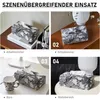 Krabička na kapesníky, obdélníková, s vintage vzorem, Náhled obrázku produktu 3