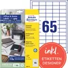 Etiquettes universelles AVERY Zweckform, 38 x 21,2 mm, Voir les images du produit 1