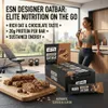 ESN Designer Oatbar, 12 stuks, 100g, met chocoladestukjes Productafbeelding-voorbeeld 5