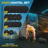 TREX SPORT Langhantel Set TX-055SG | Hantelset 55 kg mit Produktbild-Vorschau 2