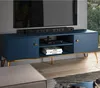 Wohnwand dunkelblau MONTPELLIER-131, modern, 3-teilig mit Produktbild-Vorschau 6