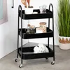 Excellent Houseware mobile da cucina, metallo, 44x32x80 cm, Anteprima dell’immagine prodotto 6
