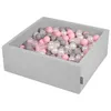 KiddyMoon 90x30cm/200 míčků ∅ 7cm Kulatý Suchý Bazén s Náhled obrázku produktu 1