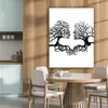 MuchoWow® - Leinwandbilder - Bäume - Gesicht - Kunst - Produktbild-Vorschau 5