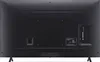 The back of a black LG television is shown. Produktbild-Vorschau