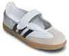 adidas Samba Jane White Black Gum - 38 2/3 Größe: 38 2/3 Produktbild-Vorschau 2