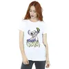 Disney - "Ohana" T-Shirt für Damen BI30298 (M) (Weiß) Produktbild-Vorschau 2