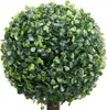 vidaXL Kunstplant, buxus, met pot, bolvormig, groen, 118 cm Productafbeelding-voorbeeld 1