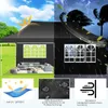 Pavillon pliable 3X6m imperméable stable, tente de Voir les images du produit 7