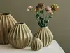 Broste Copenhagen Wide Vase L Dry sage 30cm Produktbild-Vorschau 4