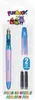 Rosa und blauer Patronenstift + 2 Patronen Fun&Joy Produktbild-Vorschau 1