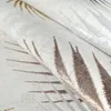 Tappeto color crema con motivo a palme ed effetto lucido, Anteprima dell’immagine prodotto 3