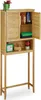 relaxdays Waschmaschinenschrank, 10020299_0 braun 3 Produktbild-Vorschau 1