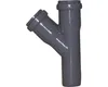 HT Abzweig einfach Ø 32/32 x 45°, mit 2 Steckmuffen Produktbild-Vorschau 3
