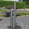 CLGarden Edelstahl Säulenbrunnen ESB1 mit 3 Säulen 100cm Produktbild-Vorschau 4