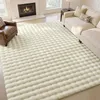 Hoge Pluizige Tapijt met 3D Bubble Patroon 120 x 160 cm Productafbeelding-voorbeeld 2