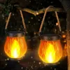 Solar-Flammenlaterne 2 Stück, Wasserdicht Mit Flammeneffekt Produktbild-Vorschau 1