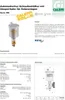 A product sheet for a Caleffi automatic air vent with shut-off valve for solar systems. Anteprima dell’immagine prodotto
