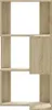vidaXL Regał narożny 3 półki dąb sonoma 50x50x102 cm Podgląd zdjęcia produktu 4