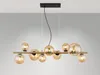 Globo Lighting Hängeleuchte Metall schwarz matt, 9x G9 LED Produktbild-Vorschau 3