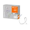 A product box for LEDVANCE SMART+ FLEX Multicolor LED strips, with a sample strip shown coiled next to it. Anteprima dell’immagine prodotto