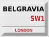 vianmo Blechschild 30x40 cm London Street Belgravia SW1 Produktbild-Vorschau 1