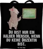 Mr. & Mrs. Panda Schultasche Dozentin Herz - Schwarz - Produktbild-Vorschau 1