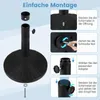 Supporto per ombrellone COSTWAY da 9,5 kg, supporto in Anteprima dell’immagine prodotto 6